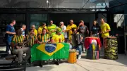 Pós-Copa: catarinenses celebram amizades e churrasco