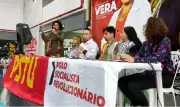 PSTU lança Hertz Dias à Presidência e Vera Lúcia ao governo de SP