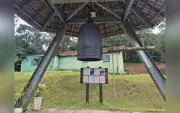 Sino da Paz em Tapiraí toca em memória às vítimas de Hiroshima