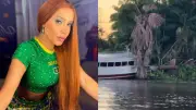 Viviane Batidão e equipe sofrem acidente de lancha após show no Pará