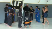 Zangado, joia do jiu-jitsu, inspira crianças em Santarém