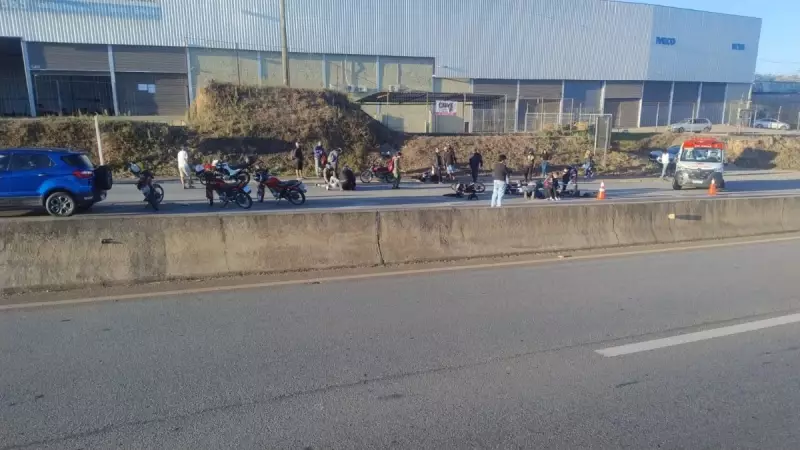 Acidentes na MG-050 em Divinópolis deixam nove feridos, três em estado grave
