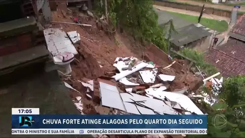 Alagoas em alerta: temporais causam estragos e interditam estradas