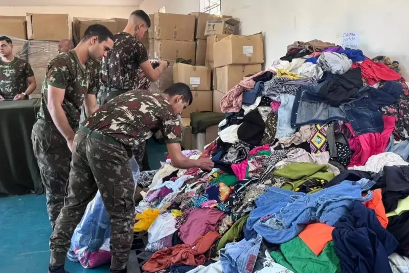 Aquece MS 2025: Campanha solidária bate recorde e arrecada mais de 7 toneladas de roupas em Mato Grosso do Sul