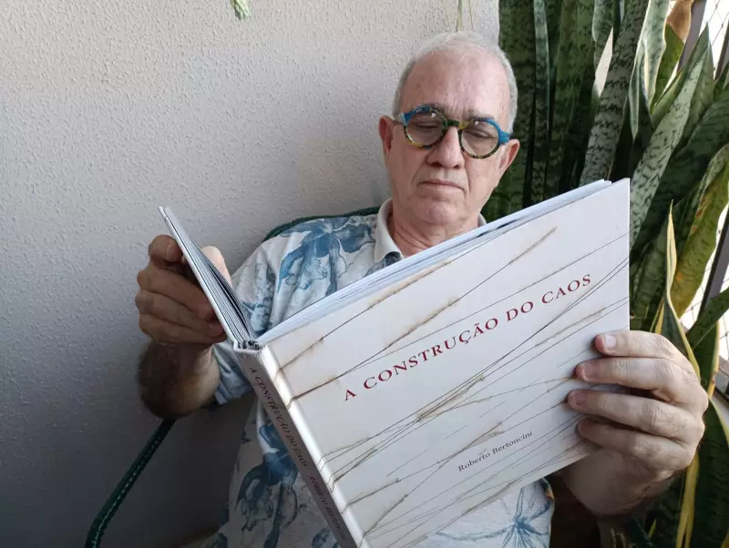 Artista plástico transforma caos em poesia visual com lançamento de coletânea em Presidente Prudente