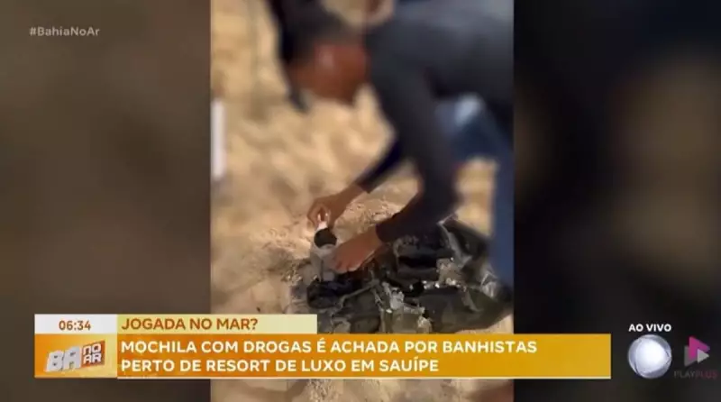 Banhistas encontram tabletes de cocaína em praia de Sauípe, BA — veja detalhes