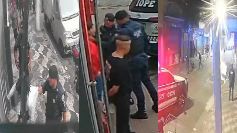 Câmeras flagram agentes da GCM agredindo usuários de drogas em São Paulo