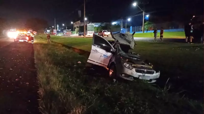 Caminhoneiro embriagado causa tragédia na BR-277: mulher morre e três ficam gravemente feridos