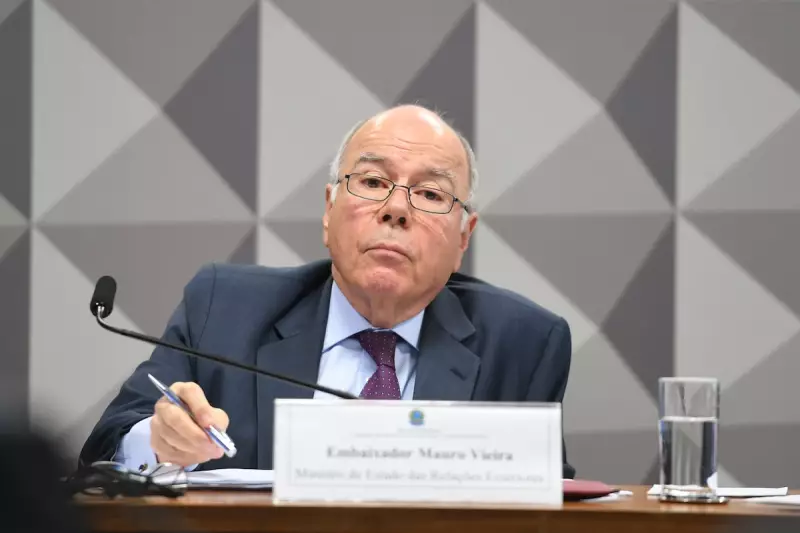 Chanceler Mauro Vieira nega convite à China para regular TikTok no Brasil