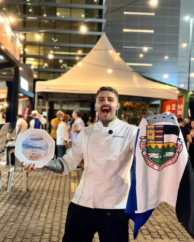 Chef de Nova Friburgo vence maior competição de gastronomia do Brasil e se consagra no cenário nacional