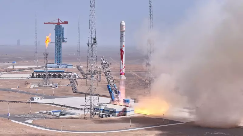 China faz história: empresa lança primeiro foguete movido a metano do mundo