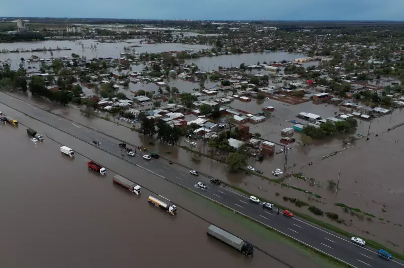 Chuvas intensas na Argentina: mais de mil pessoas evacuadas em emergência climática