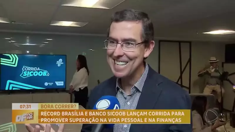 Corrida Sicoob e Record Brasília: evento promove superação pessoal e financeira