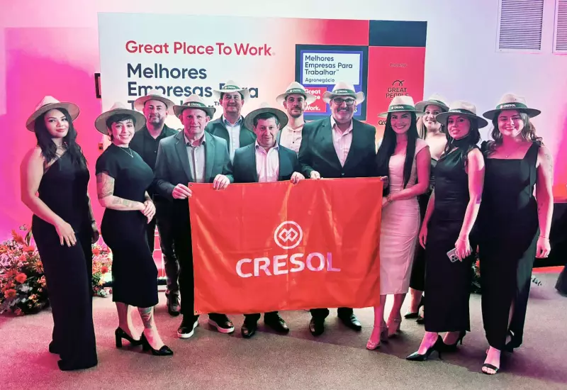 Cresol é eleita uma das melhores empresas para trabalhar no agronegócio pelo GPTW