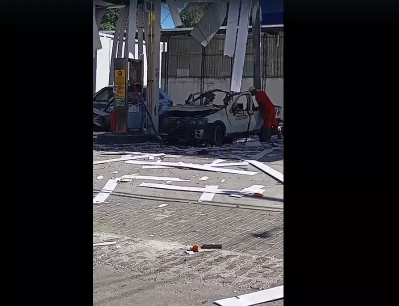 Explosão em posto de gasolina deixa feridos em Nova Iguaçu: veja detalhes