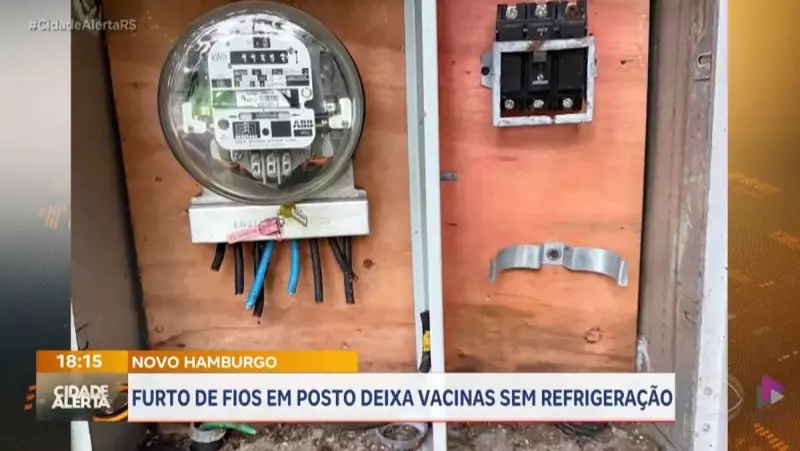Furto de cabos elétricos em unidade de saúde interrompe vacinação no RS: saiba os impactos