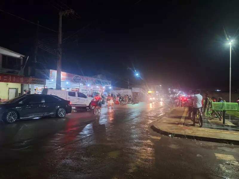 Homem é assassinado a tiros em frente a mercantil em Santana, AP; criminosos fogem