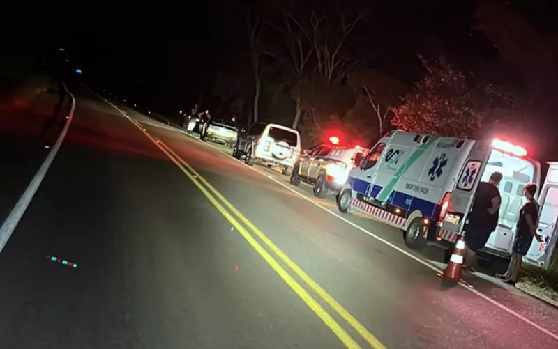 Homem morre atropelado na MG-455 em Andradas: veja detalhes do acidente