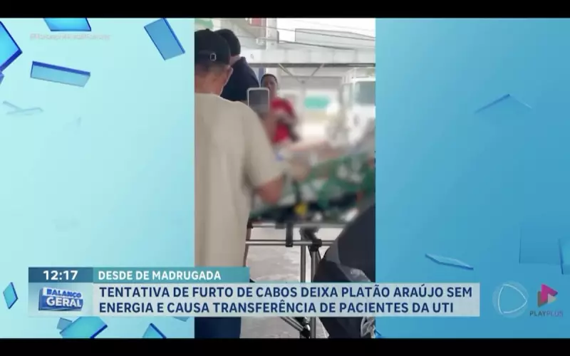 Hospital Platão Araújo fica sem energia após tentativa de furto de cabos em Manaus