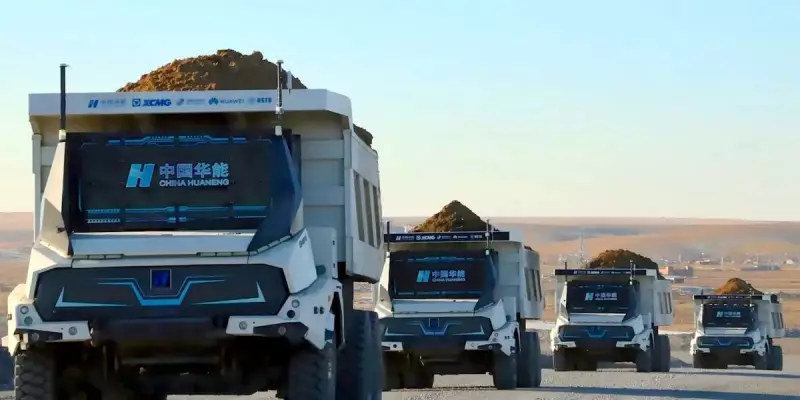 Huawei implanta frota de 100 caminhões autônomos em mina na China