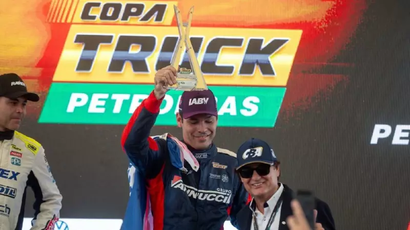 Hugo Cibien volta ao pódio na Copa Truck e celebra conquista no Espírito Santo