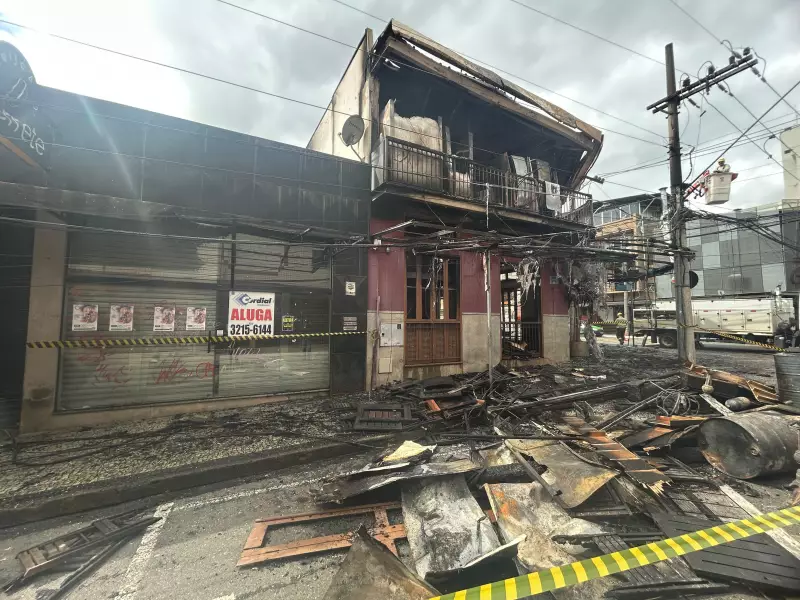 Incêndio em Juiz de Fora: Defesa Civil realiza nova vistoria após três dias de tragédia