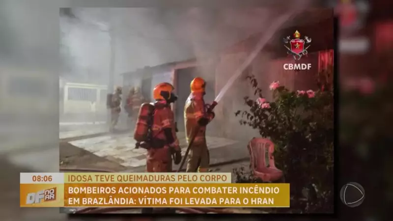 Incêndios em Brazlândia e Asa Norte mobilizam Corpo de Bombeiros no DF