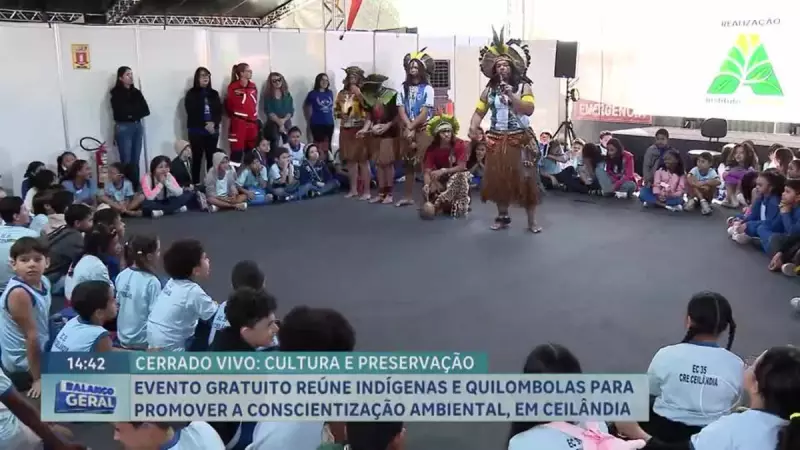 Indígenas e quilombolas se unem em evento pela conscientização ambiental no DF