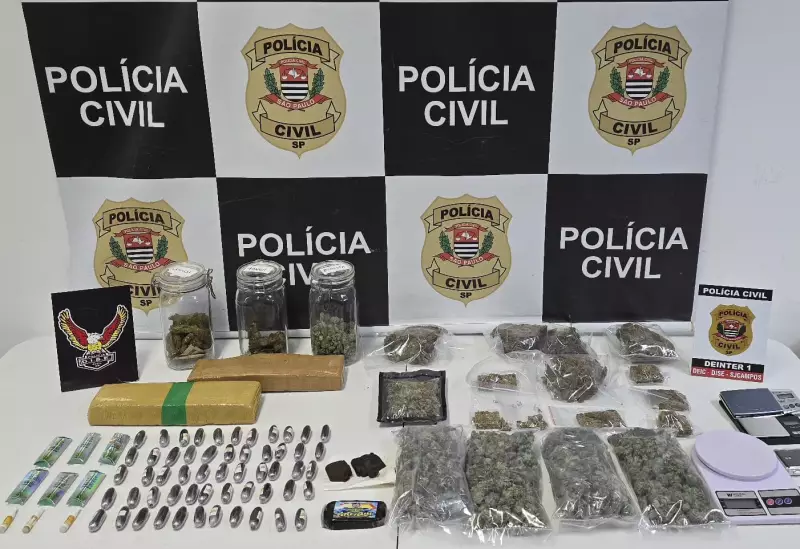 Irmãos são presos por venda de drogas online em São José dos Campos