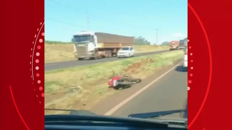 Justiça Federal decide: mulher ferida e com moto destruída por buraco em rodovia do PR será indenizada pelo governo