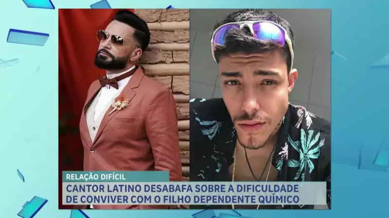 Latino desabafa sobre luta do filho contra dependência química: 'A hora da venenosa'