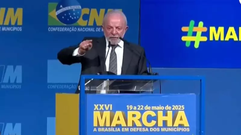 Lula anuncia novos programas de saúde e habitação em discurso na Marcha dos Prefeitos