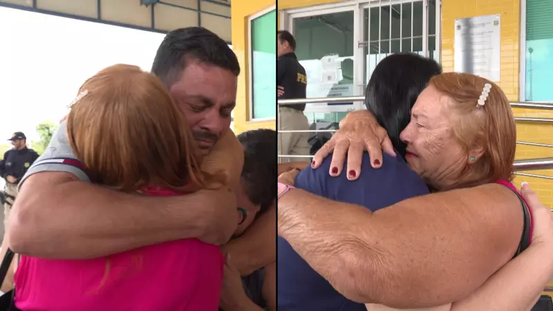 Mãe reencontra filhos após 40 anos separados na Paraíba: 'É uma coisa linda'