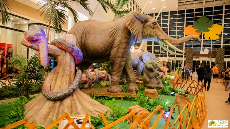 Megaexposição Smart Zoo chega ao Polo Shopping Indaiatuba: diversão e tecnologia para toda a família
