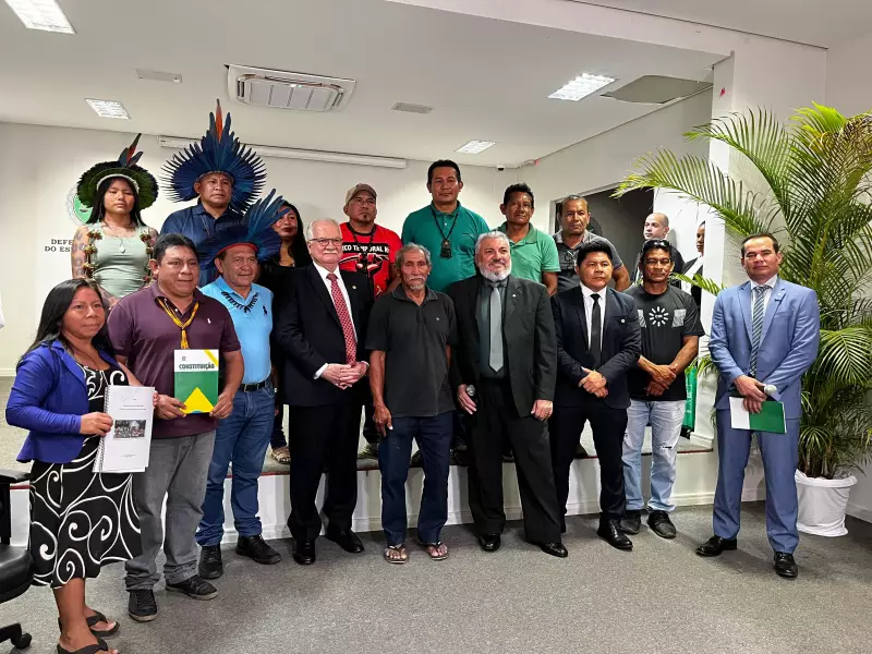 Ministro Fachin reafirma oposição ao Marco Temporal em encontro com lideranças indígenas em Roraima