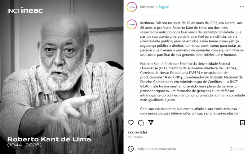 Morre Roberto Kant, renomado arquiteto e urbanista brasileiro, aos 89 anos