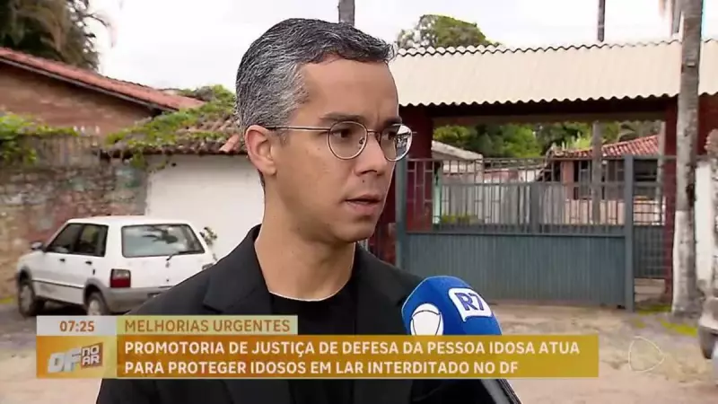 MP-DF age em defesa de idosos em abrigo interditado: condições precárias e violações de direitos