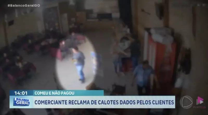 Mulher dá calote em restaurante em Goiânia: almoça e sai sem pagar a conta