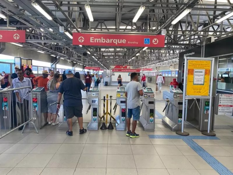 Mulher relata importunação sexual em trem da CPTM em Ferraz de Vasconcelos; passageiro é denunciado