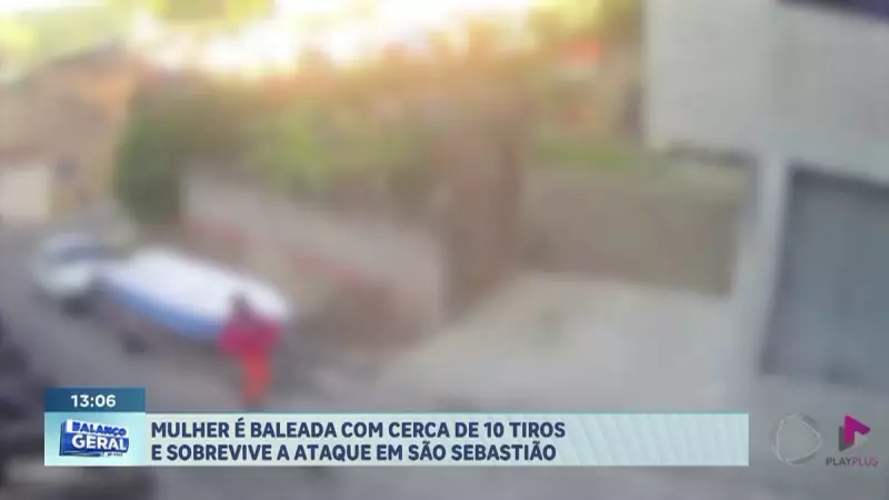Mulher sobrevive milagrosamente após levar cerca de 10 tiros em São Sebastião, SP