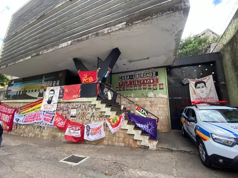 Ocupantes denunciam ação violenta da PM em antiga sede do DOPS em BH