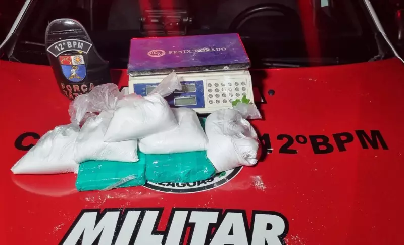 Operação apreende 75 kg de cocaína na Cidade Universitária em Maceió