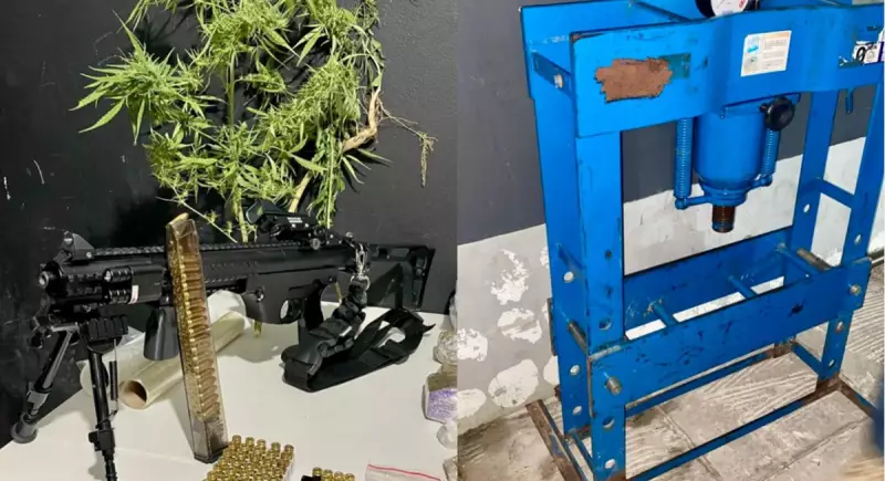 Operação apreende armas feitas em impressora 3D e desarticula esquema de delivery de drogas em SC
