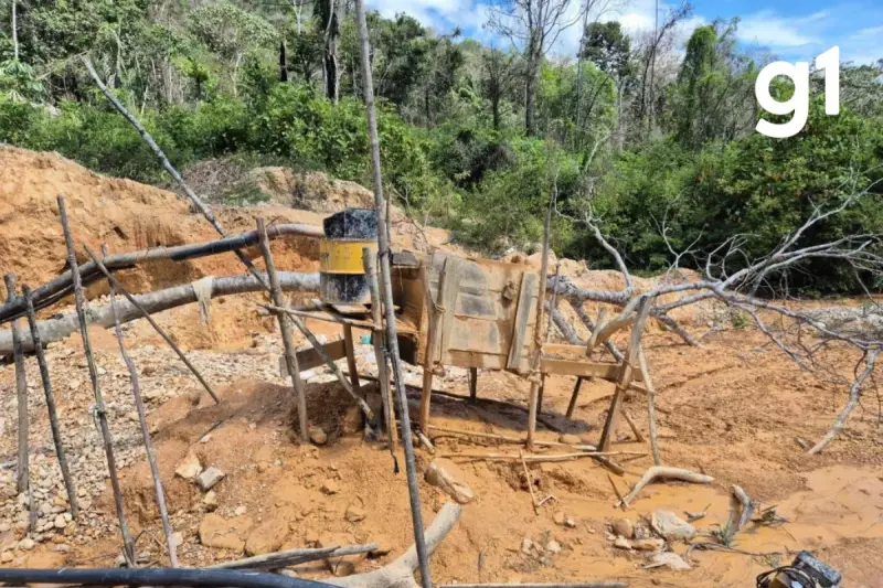 Operação contra garimpo ilegal em MT: 19 suspeitos presos e equipamentos apreendidos
