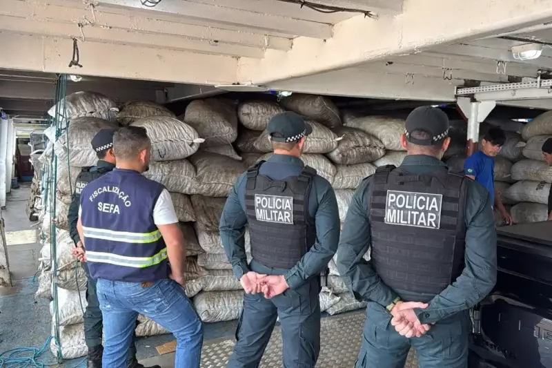 Operação da SEFA apreende R$ 900 mil em mercadorias irregulares em Santarém e Óbidos