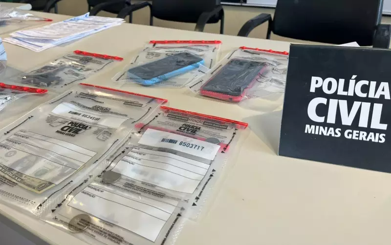 Operação 'Juros Altos' em Divinópolis: 4 homens indiciados por agiotagem pela Polícia Civil