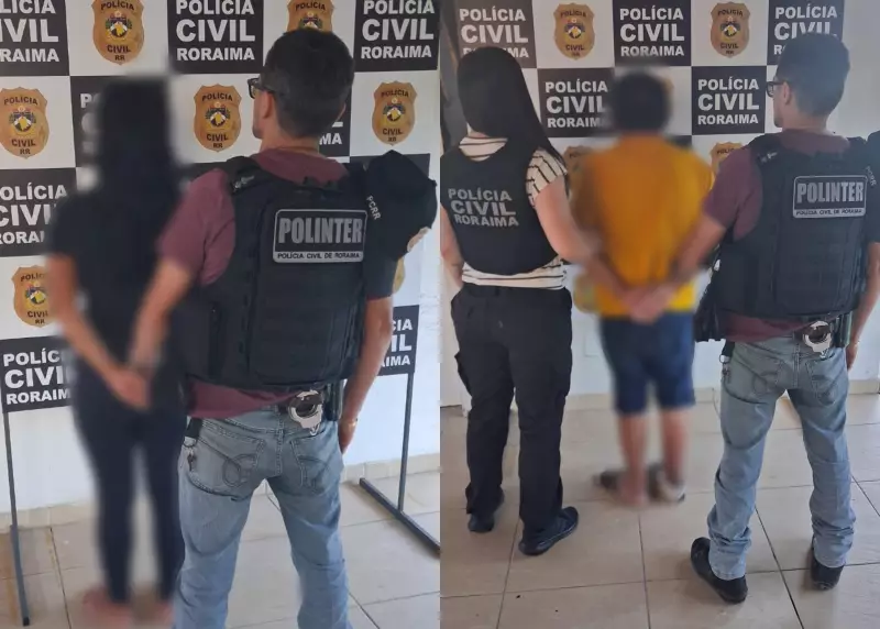 Operação no Sul de RR prende jovem por facção e homem por estupro de vulnerável