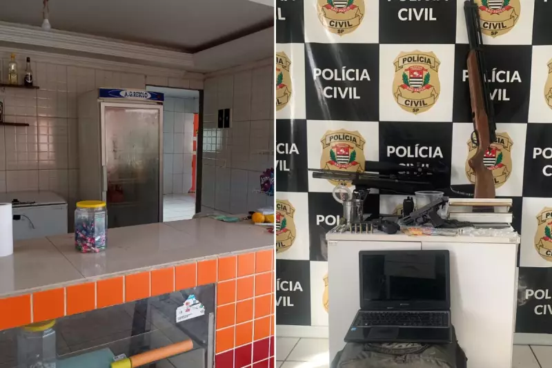Operação policial desarticula rede de tráfico e contrabando em bar no interior de SP