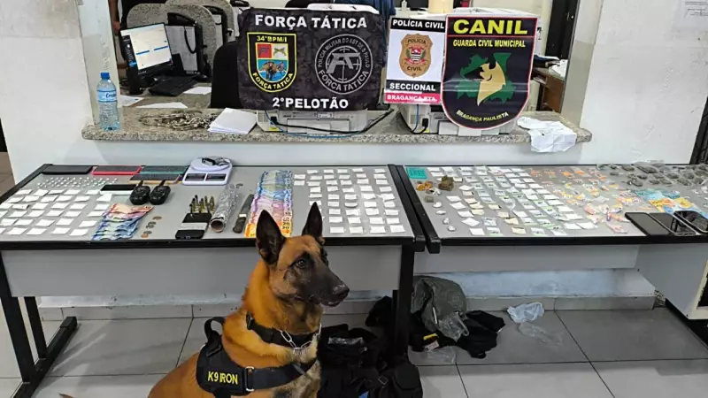 Operação policial prende sete por tráfico de drogas em Vargem (SP)