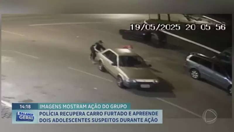Policia recupera carro furtado e apreende adolescentes suspeitos no DF: veja detalhes